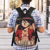 Back To School Season Snack Storage Luffy (31) Bookbag One Piece Couple Backpack