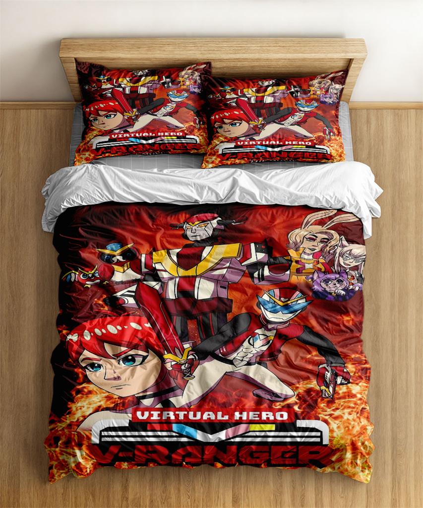 Virtual Hero Duvet Cover Set Without Sheet King Queen Double Full Twin Single Size Bed Linen Set