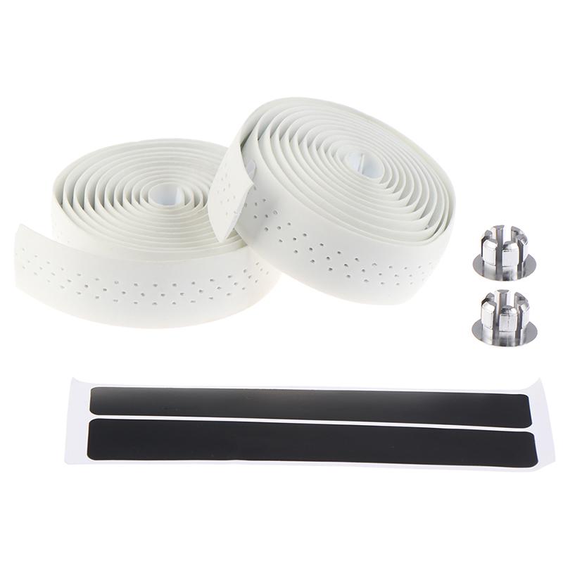 

Лента для руля велосипеда, дорожный велосипед, искусственная кожа, перфорированный ремень, дышащий, мягкий белый