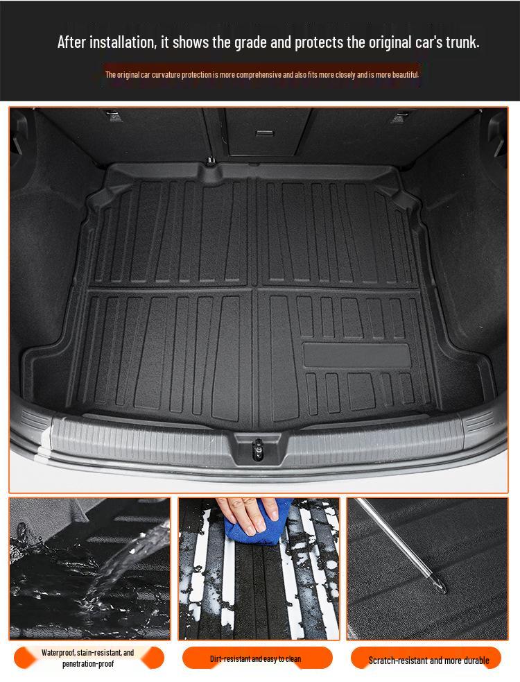 Foldable TPE Trunk Mat: Waterproof & Odorless for Xpeng G6/G7/G9/M03/P7+