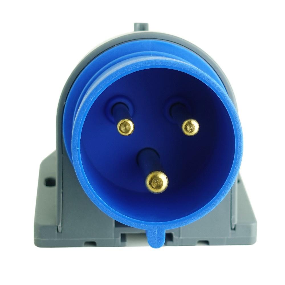 Wtyczka Natynkowa Kempingowa Cee 3P 32A 230V Przemysłowa Siłowa