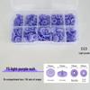 120-Piece Snap Fastener Installation Tool Set with Colorful Resin Buttons and Hand Press Pliers