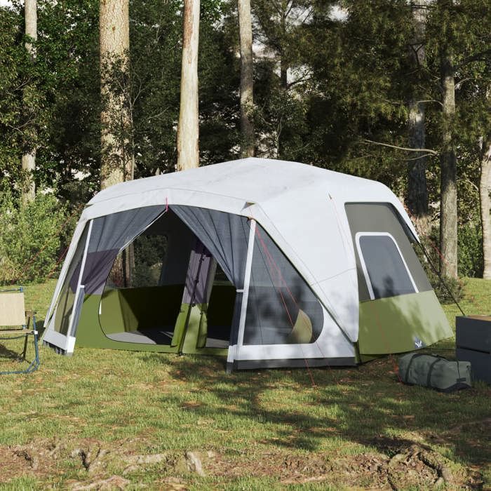 Tente familiale - vidaXL - 94302 - Imperméable - 10 places - Éclairage LED