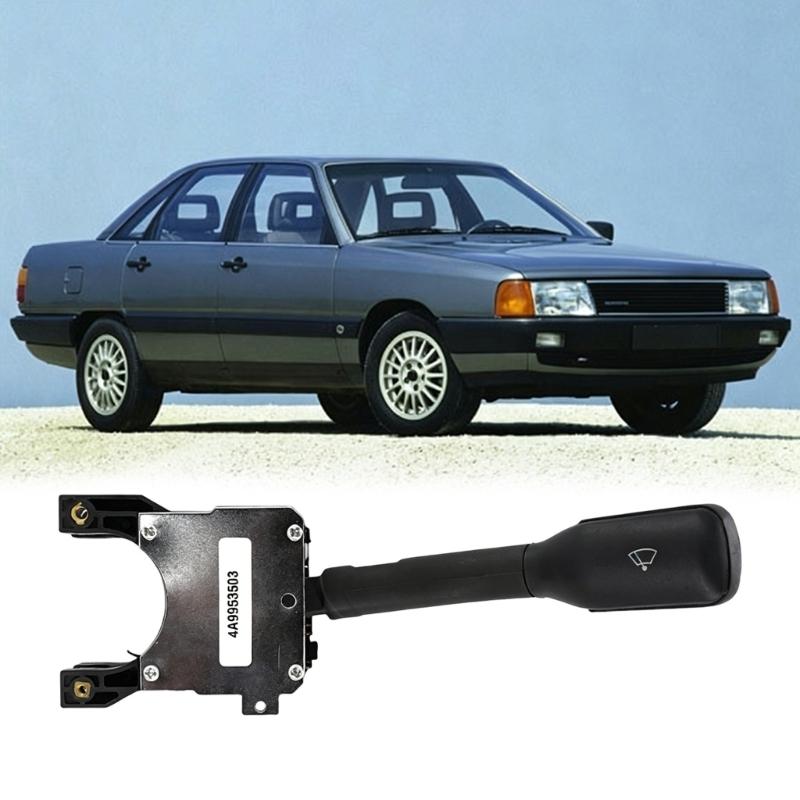 Steering Column Wiper Control Lever with 4A9953503 Reference Number, ABS Housing Washer Lever Assembly for Routine Maintenance Repair