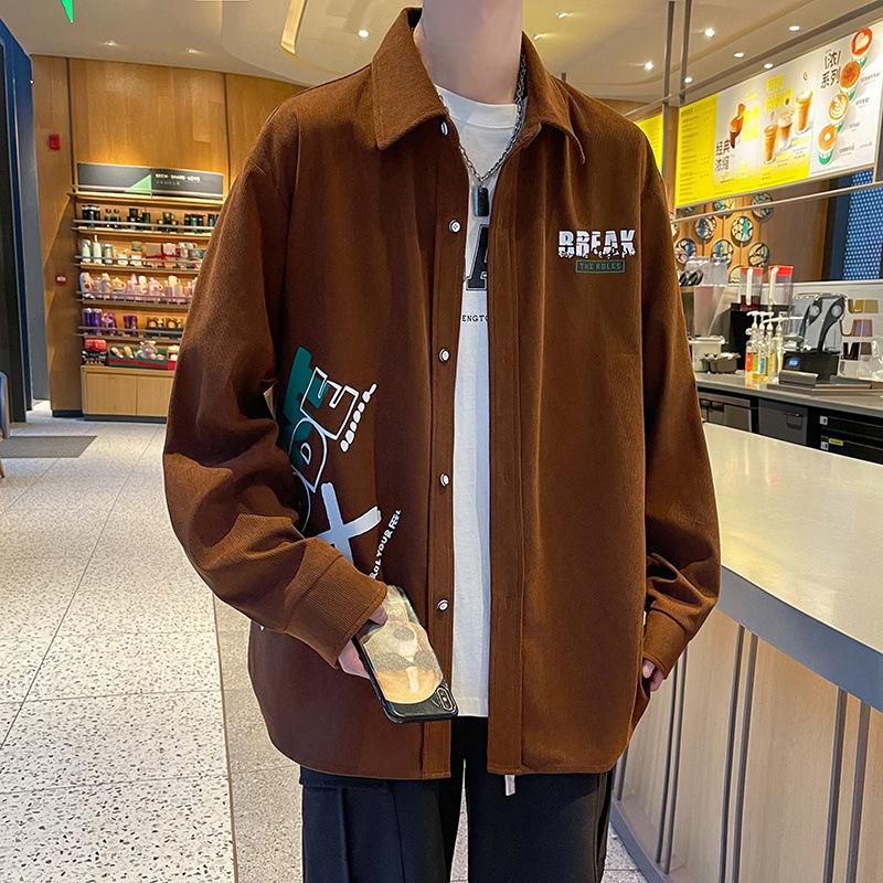 New Spring and Autumn Lapel Jacket Boys Teen Spring Student Jacket