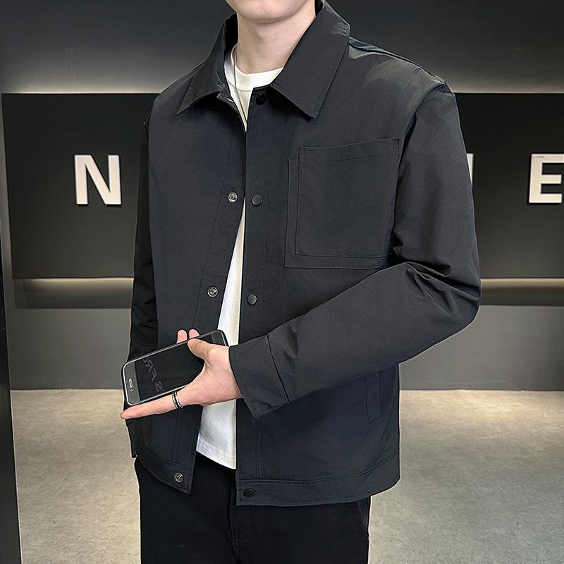 Куртка мужская весна и осень зима год куртка мужская куртка мужская красивая повседневная M