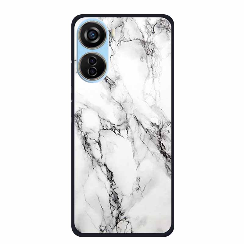 For ZTE Axon 40 LITE Case Popular Picture Black Silicone Soft Back Cover Case For ZTE Axon 40 Lite Case 40Lite Phone Cover Coque