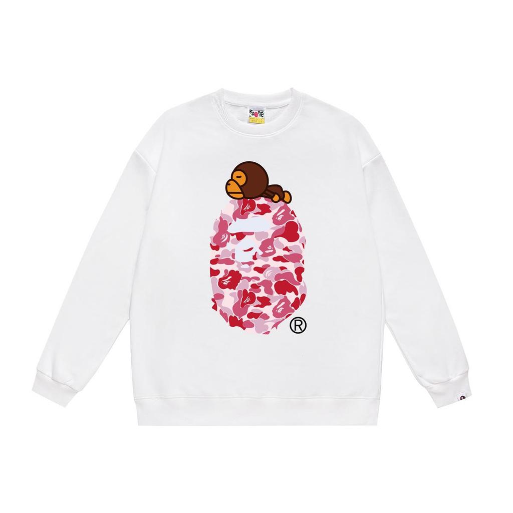 BAPE Ape Head Unisex Bedruckter Hoodie - Trendiger Herbst/Winter Hip Hop Stil