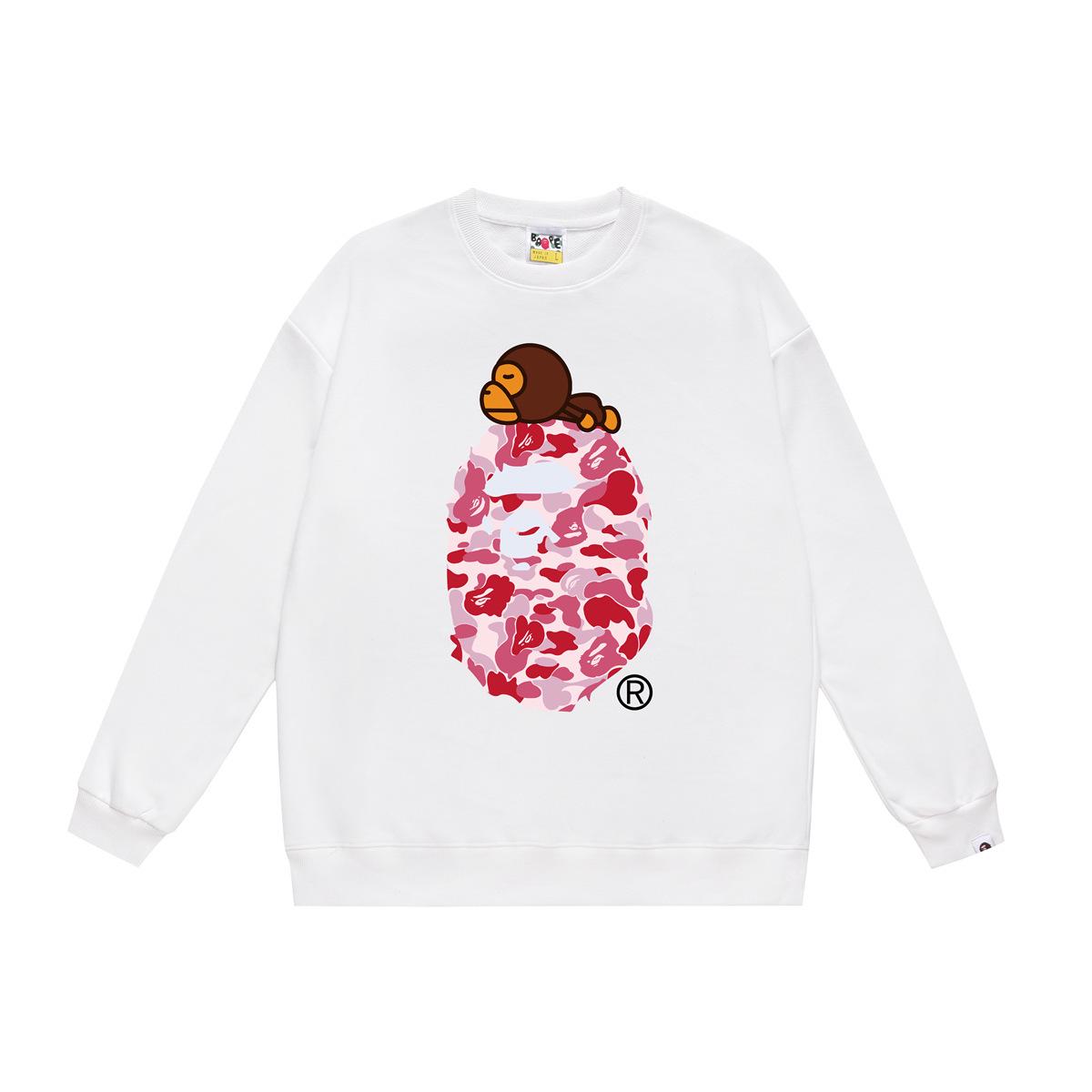 

Унісекс Худі BAPE з принтом Ape Head - Модний Осінньо-Зимовий Стиль Хіп-Хоп Small