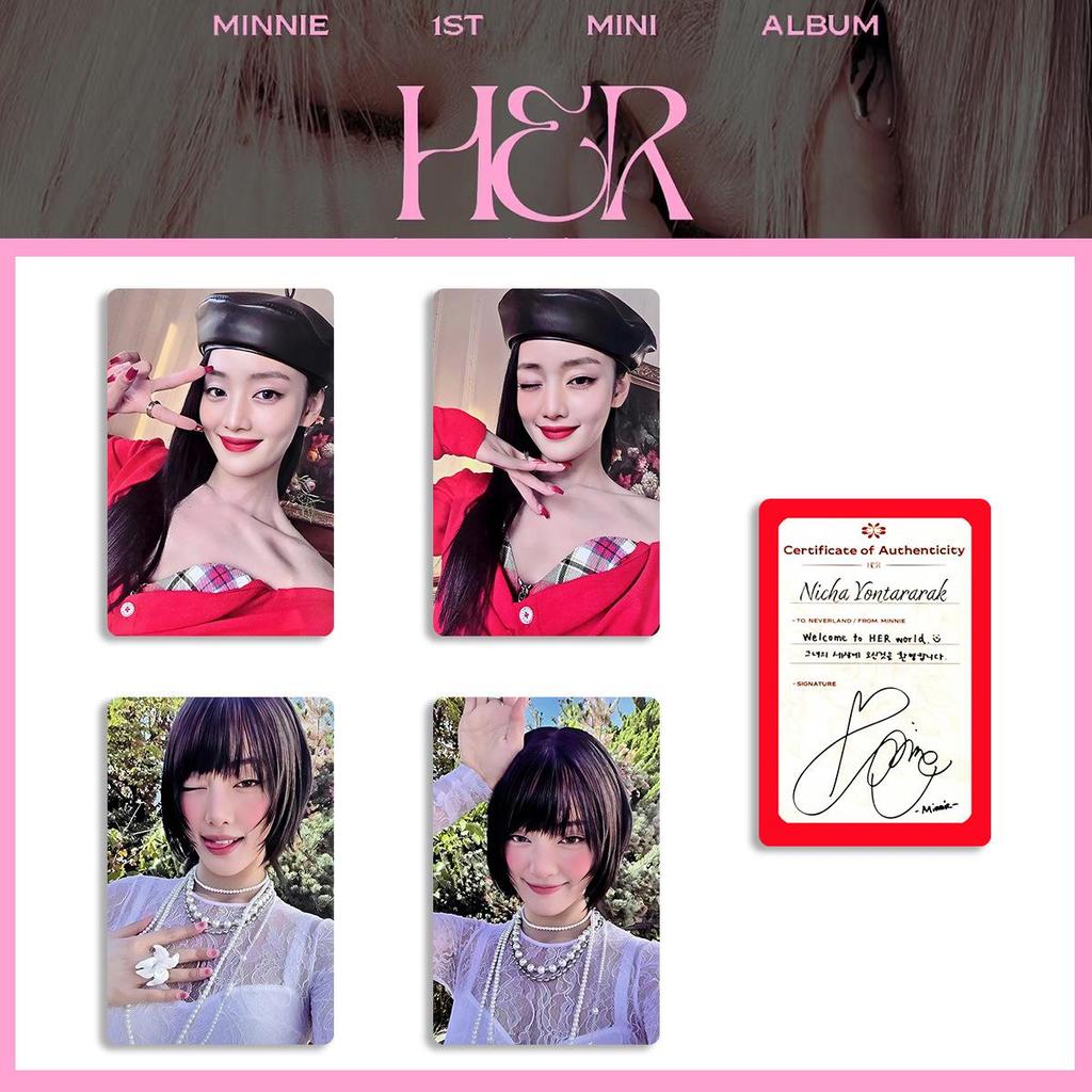 (G)I-DLE Minnie SOLO Photocard - HER Merchandise Bonus Photocard Kim Minnie