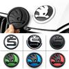 2025 Ny 80/90/100 mm Bil Frontpanser Logo Erstatningsklistremerke Bagasjerom Emblem For Skoda S Logo Octavia Mk3 Fabia 2 Superb 2 Kamiq Kod