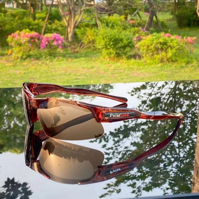 New Men's Half Frame Sports Sunglasses Fashion Men Outdoor Cycling Sun Glasses Fishing Glasses UV400 Goggles