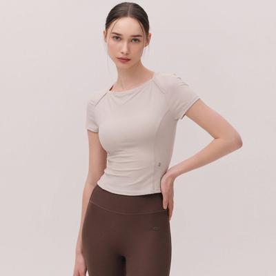 Modal Neck VariaTion Crew Neck T shirT hTwTs5k03T