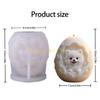 Eggs Shape Dog Embossed Silicone Molds Heat Resistant Food Grade Silicone for Epoxy Resin Making Candle Soap Chocolate