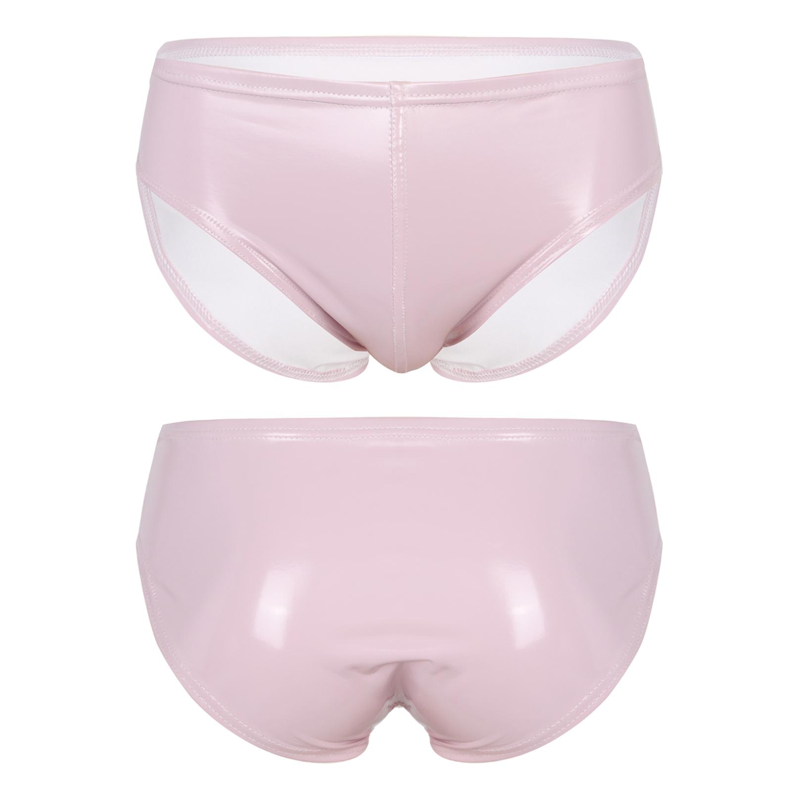 Inhzoy Zomer heren comfortabele boxershorts zwembroek ondergoed strandkleding sport zwembroek 3XL roze