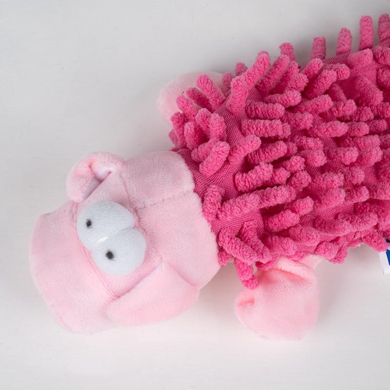 Pet Soft Dog Toys Squeaky -Cute Puppy Plush Animals, No Stuffed Dog Chew Toys Dog Toys