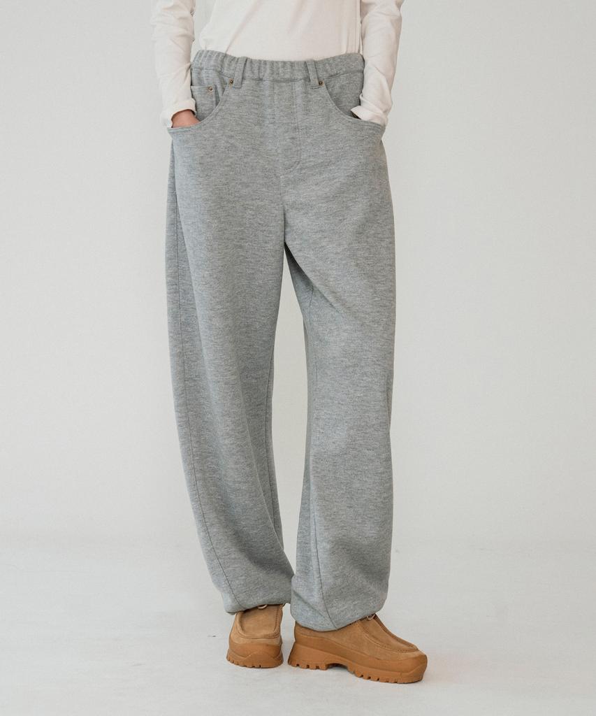 Banwonateullie P3275 Balloon Sweatpants_Melange Gray