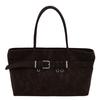 New Large Capacity Underarm Women's Bag, Fashionable Belt Buckle, Retro Shoulder Bag, Stylish Commuting Niche Handbag