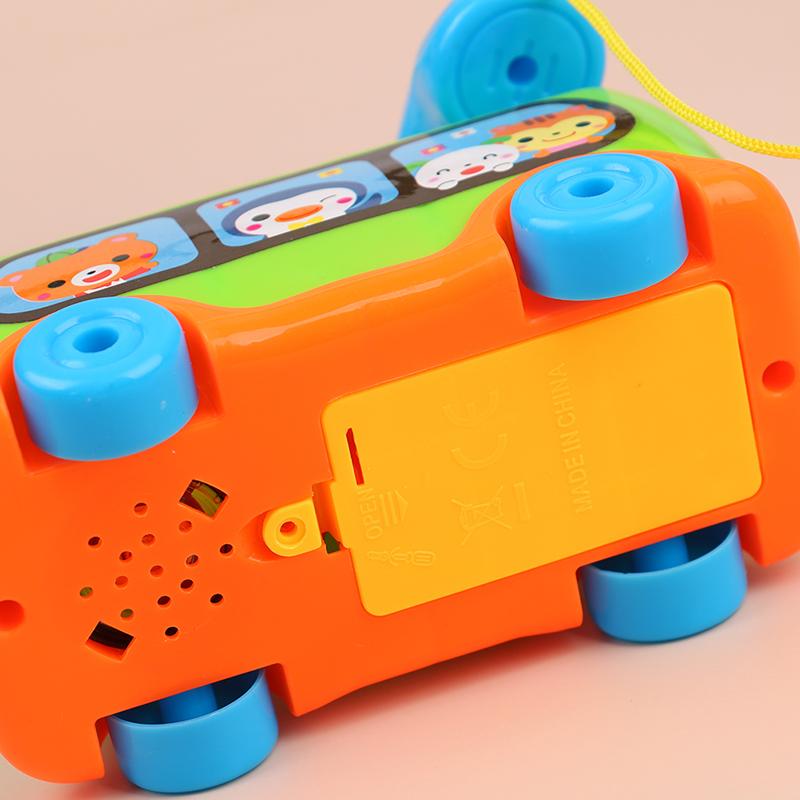 Baby Toys Music Cartoon Bus Phone Educational Developmental Kids Toy Gift Children Early Learning Exercise Baby Kids Game