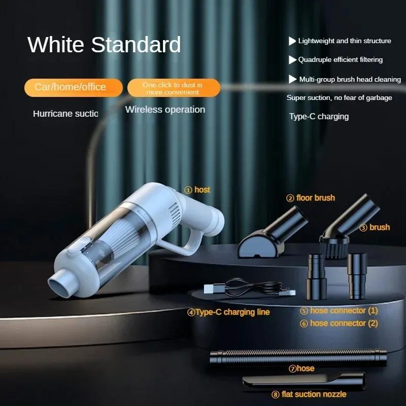 6000PA Handheld Wireless Vacuum Cleaner Electric Sweeper Powerful High-Power Cordless Mini Home Car Remove Mites Dust Cleaner