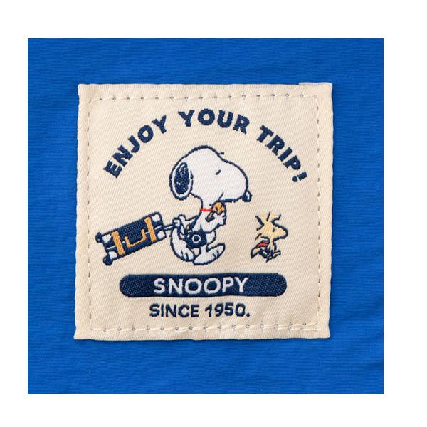 PEANUTS Snoopy Tote Bag Blue (enjoy your trip) Japan NEW