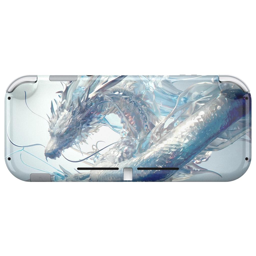 eXtremeRate Switch Lite Compatible Case Nintendo Switch Lite Controller Repair Kit with Custom Case Cover for Switch Lite Shell, Housing/Screen Film,