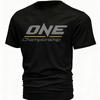 Neues Herren-Markenlogo One Championship Bedrucktes Design T-Shirt Hergestellt aus atmungsaktivem elastischem Strick-Polyestergewebe Schnelltrocknendes T-Shirt