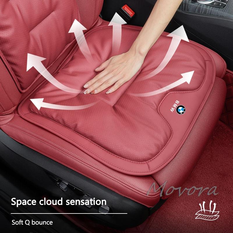 BBKT7 Car Breathable Seat Soft Comfort Cushion Non-Slip Protector Pad Stickers For BMW E46 E90 E60 F30 F10 E39 E36 F20 G30 G20 E87