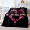 Customizable K-KAROL-G flannel blankets, perfect for autumn warmth, suitable for children and adults, and stylish K-POP shawls