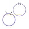 92MF 1 Set Embroidery Hoop Plastic Embroidery Frame Adjustable Crosses Stitching Hoop Craft Supplies For Hobbyists