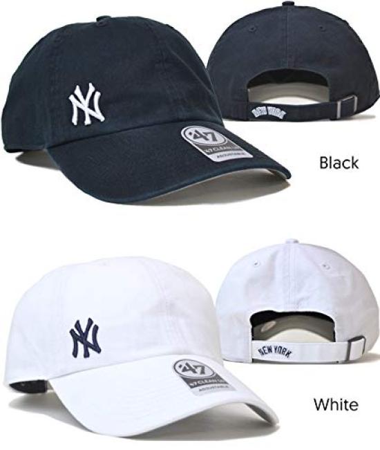 47BRAND Yankees Suspense 47 Clean Up One Size Cap, White,