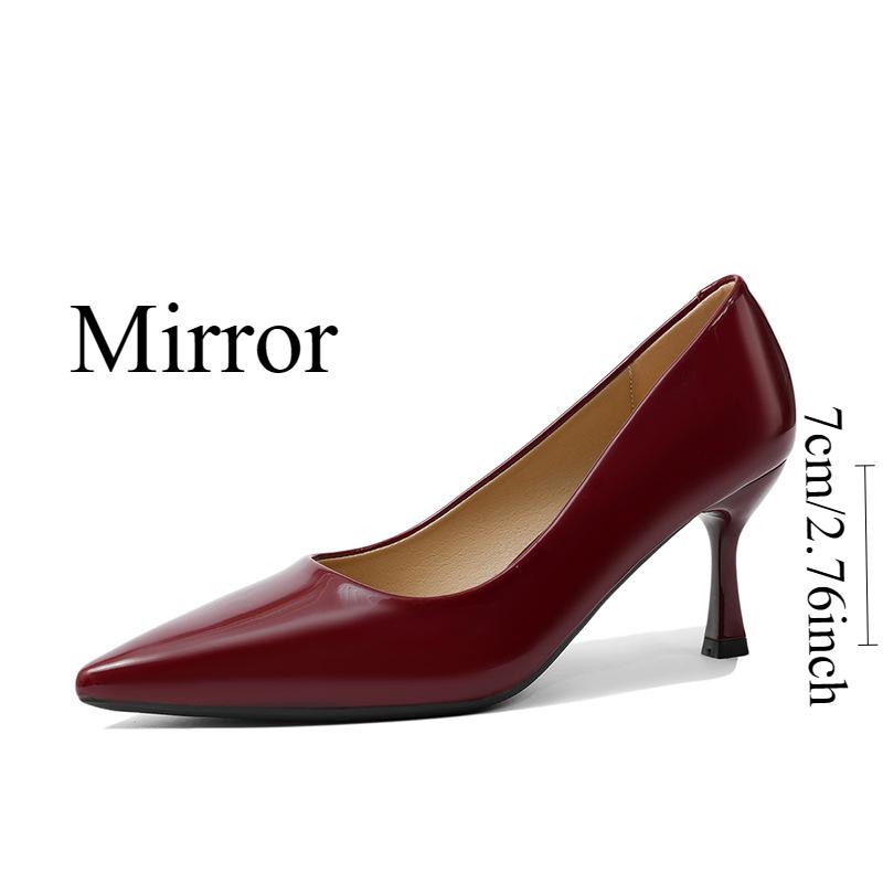 Pantofi cu toc înalt sexy profesioniști, cu vârf ascuțit, pantofi de lucru la modă, pantofi cu temperament pentru femei, pantofi de navetă