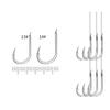 Wild Fishing Lake Giant Fish Hooks Tied Sub-line Double Hook Finished Anti-winding Hook Set Fishing Gear Hook