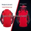 Men's Plus Size Hooded Winter Jacket: Thickened Velvet, Warm Cotton Coat for Outdoor Mountaineering