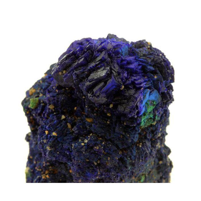 Pierres et Minéraux. Chessylite ( Azurite ). 227.0 ct. Chessy-les-Mines, France.