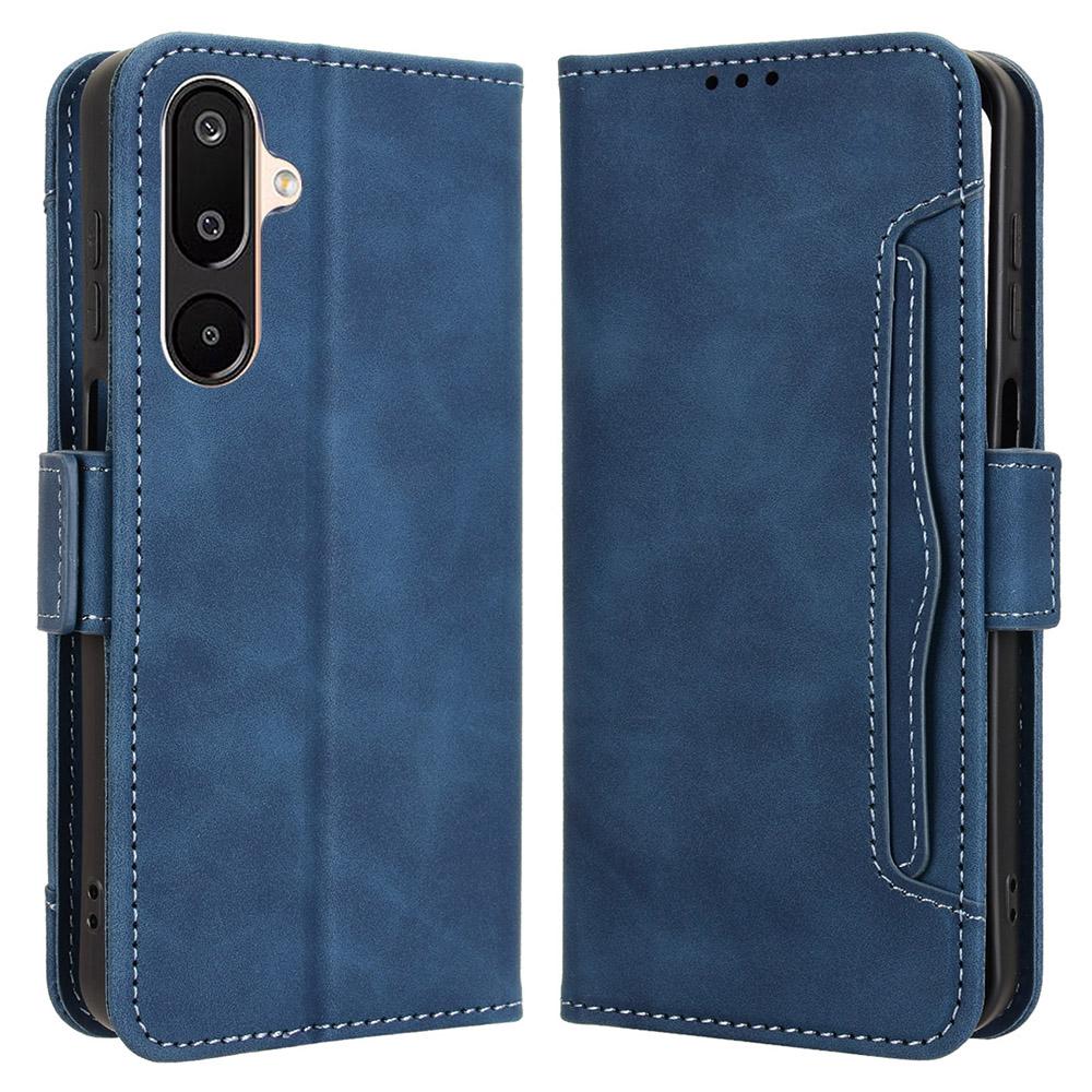 For Samsung Galaxy M16 5G/F16 5G Leather Case Phone Wallet Cover with Multiple Card Slots