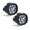 1PCS 6 LED Motorcycle Headlight Waterproof Scooters Spotlight Car Auxiliary Lamp Fog Bulb Work Lights white Universal 11v