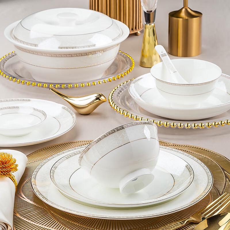 LISM 32-Piece Ceramic Dinnerware Set
