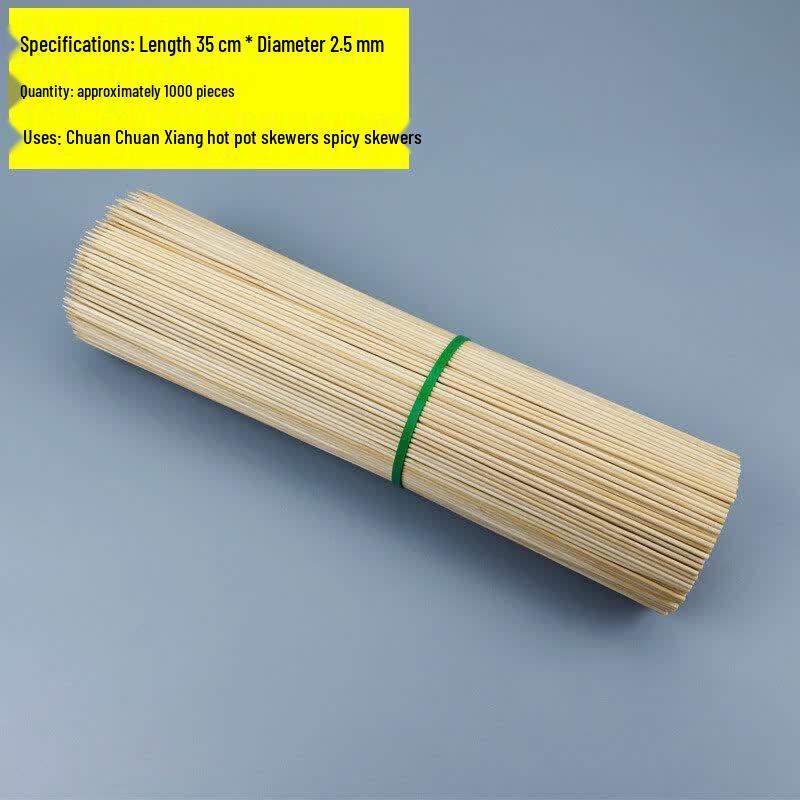 Bamboo Skewers for BBQ and Snacks