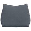 Back Cushion Dark Gray 45 x 20 x 35 cm Cord Fabric