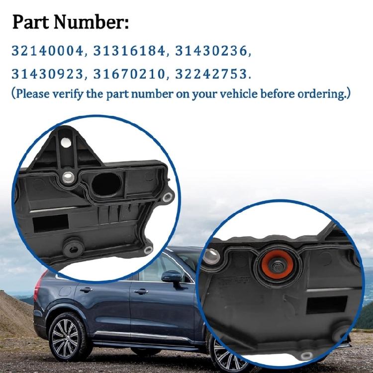 Auto Accessories Replacement Oil Trap with Gasket for S60 PCV Oil Trap 32140004 31670210 31316184 31430923