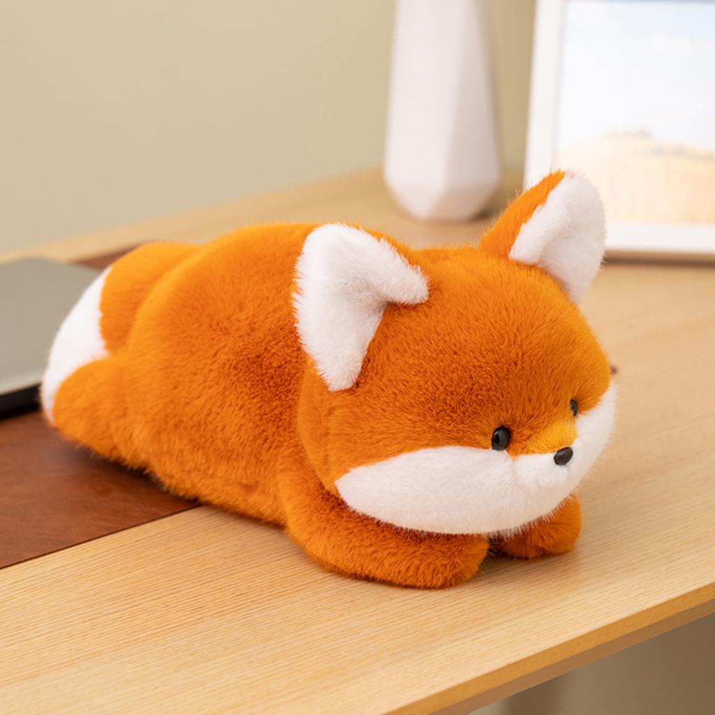 Cute Fox Plush Toys Lying Posture Sitting Posture Fox Stuffed Doll Home Decor Toys Accompany Sleep Toy Birthday Surprise Gifts