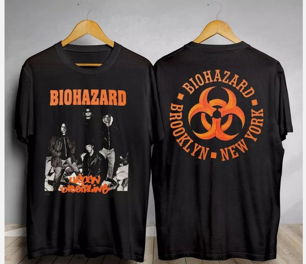 Biohazard Urban Discipline 1992 Shirt Heavy Metal Band American Gift Fan