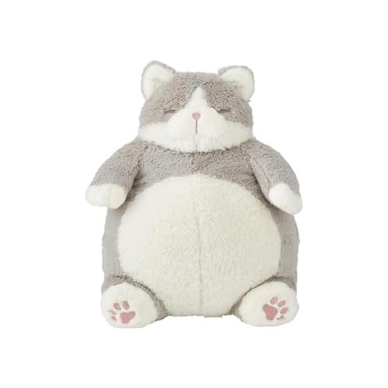 Ribuhaato Body Pillow, Cat Affirmation, Hachiware no Katsuo, M Size (Total Length Approx. 26cm), Cute Cat Body Pillow, Stuffed Toy, Cat Goods