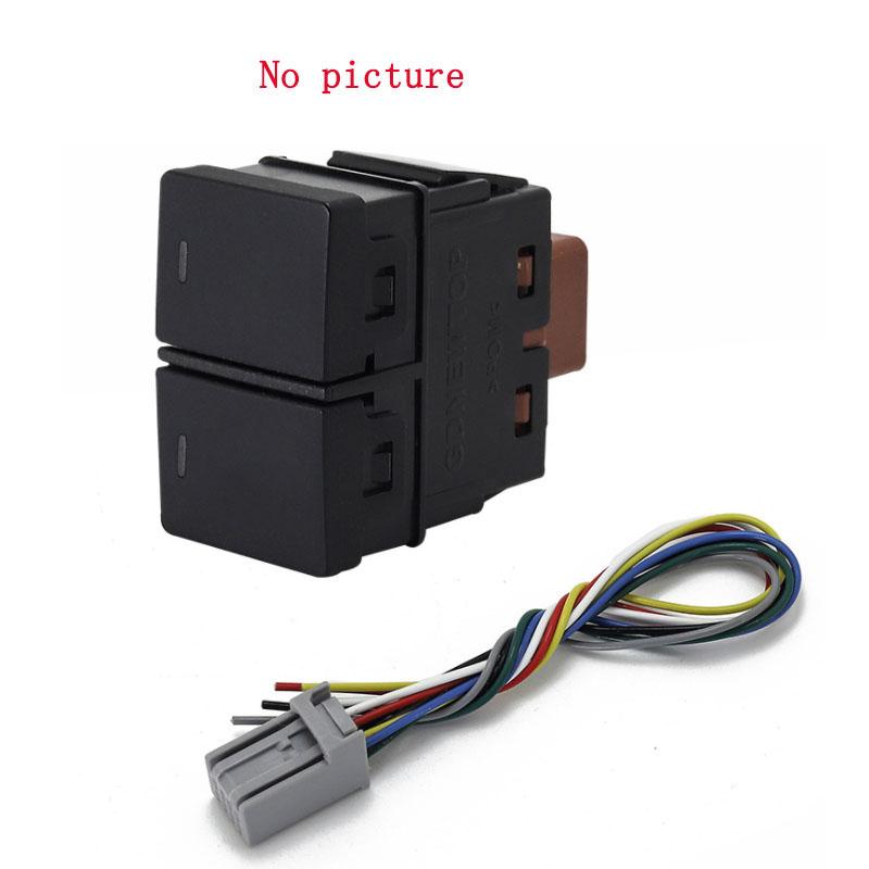 Dual Key Switch Dual Switch Fog Lights Radar Power Supply LED Headlight Switch Button For Honda URV CRV AVANCIER CITY Accord