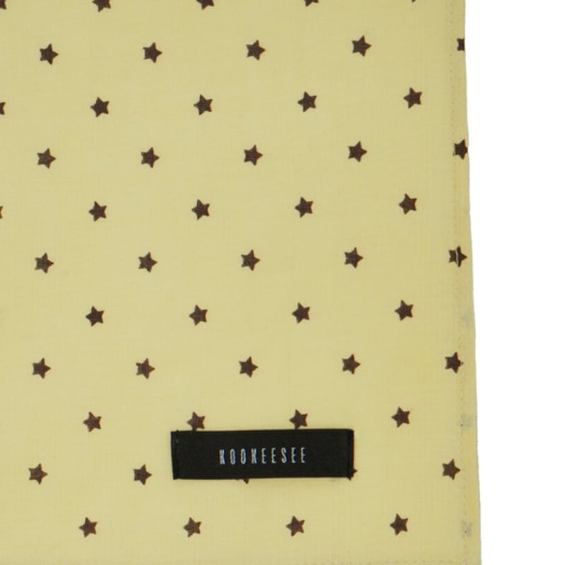KOOKEESEE Little Star Long Scarf (yellow)