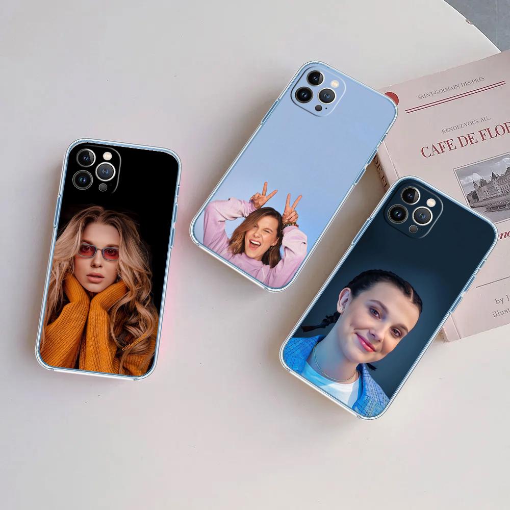 LO63 Millie Bobby Brown Case for Motorola G10 G20 G30 G31 G32 G34 G35 G41 G42 G50 G51 G52 G55 G60 G60S G62 G71 G72 G75