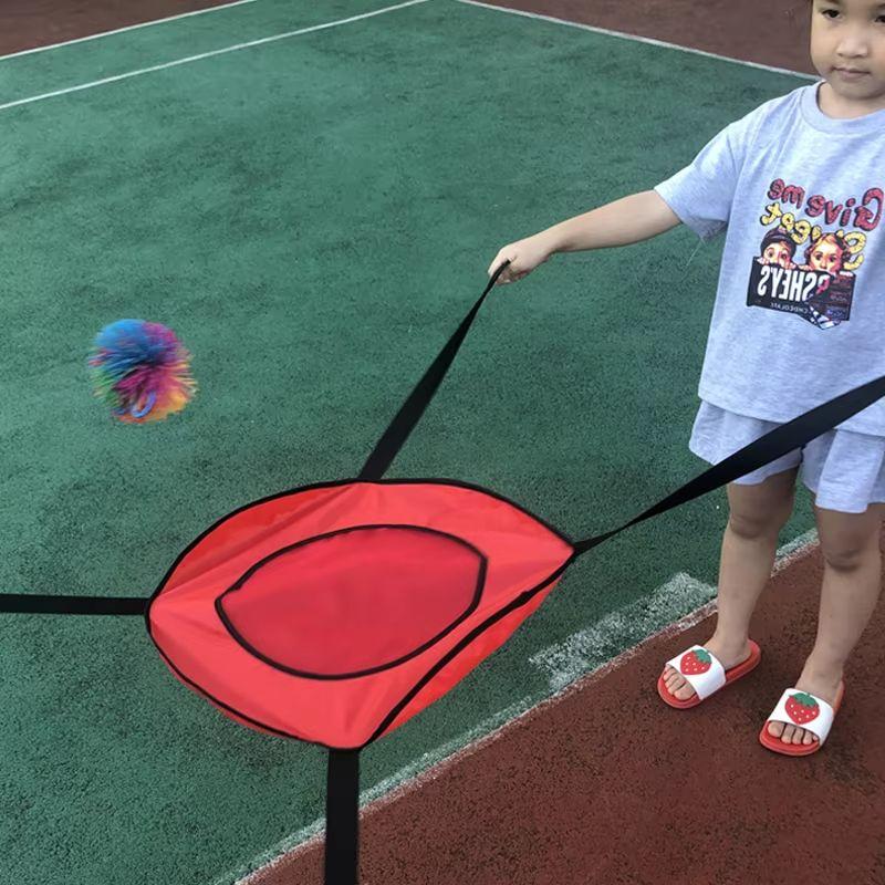 Children Outdoor Two-Player Toss Catch Ball Toy - Parent-child Interactive Fun Sports Sensory Play Children's Game Props