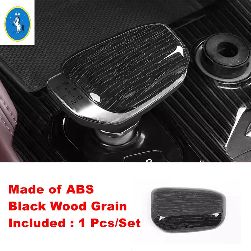 Car Gear Shift Knob Head Handle Case Decor Sequ Stickers Cover Trim For Geely Monjaro Kx11 Manjaro 2024 ABS Accessories