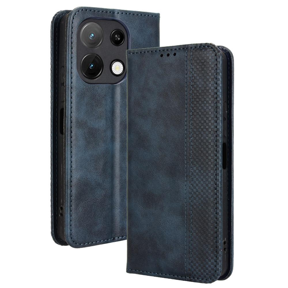Leather Case For Umidigi Note 100/Note 100 5G/Note 100A Wallet Stand Retro Texture Phone Cover